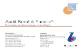 Audit Beruf & Familie ® Eine Initiative der Gemeinnützigen Hertie-Stiftung Servicebüro Beruf & Familie gGmbH c/o Service-Büro Fokus Beruf & Familie Bahnhofstraße.