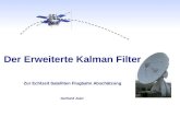 Der Erweiterte Kalman Filter Zur Echtzeit Satelliten Flugbahn Abschätzung Gerhard Juen.