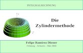 Die Zylindermethode Felipe Ramirez Diener Fribourg – Schweiz – Mai 2008 INTEGRALRECHNUNG.
