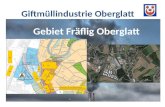 Giftmüllindustrie Oberglatt Gebiet Fräflig Oberglatt Niederglatt.