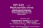 DPI 620 ---> Modularität ohne Kompromisse Neue Perspektiven für multi-funktionale Prüfgeräte und Kalibratoren überreicht durch SCHRIEVER & SCHULZ & Co.