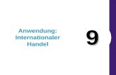 9 Anwendung: Internationaler Handel. Institut für Wirtschaftswissenschaft. Universität Erlangen-Nürnberg Anwendung: Internationaler Handel Wie beeinflusst.