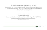Geofachdatenintegration (GFDI) Arbeitsstand der Projektgruppe Umweltanwendungen Geographischer Informationssysteme (PG UGIS) des Bund/Länder-Arbeitskreises.