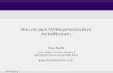 Alte und neue Antikoagulanzien beim Vorhofflimmern Paul Kyrle Univ. Klinik f. Innere Medizin I AKH/Medizinische Universität Wien .