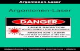 Argonionen-Laser Eidgenössische Technische Hochschule - Zürich Argonionen-Laser.