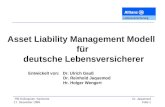 Lebensversicherung FBI-Kolloquium, Karlsruhe 17. Dezember 1999 Dr. Jaquemod Folie 0 Asset Liability Management Modell für deutsche Lebensversicherer Entwickelt.