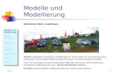 1 Modelle und Modellierung C.O. Wirkliche Welt: Autohaus Modell: Idealisierte Darstellung (Abbildung) der realen Welt zur Veranschaulichung bestimmter.