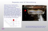 1 Reparatur einer 10 Benzolleitung Während der Weihnachts- feiertage (25.12.) kam es in einer niederländischen Raffinerie zu einer Leckage in einer Benzol.