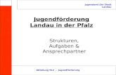 Abteilung 512 - Jugendförderung Jugendamt der Stadt Landau Jugendförderung Landau in der Pfalz Strukturen, Aufgaben & Ansprechpartner.