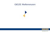 Www.geze.com GEZE Referenzen.  Produktbereiche Barrierefreies Bauen VerkehrstechnikLadenbau Glassysteme Sicherheitssysteme RWA und Lüftungstechnik.
