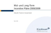 Executive Search Human Resource & Management Consulting Mid- und Long-Term Incentive Pläne 2008/2009 Aktuelle Trends in Deutschland März 2009.