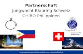 Fachgruppe Internationale Partnerschaft  Partnerschaft Jungwacht Blauring Schweiz CHIRO Philippinen.