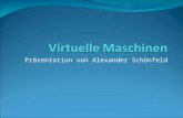 Präsentation von Alexander Schönfeld. Gliederung Virtualisierung Softwarevirtualisierung Hardwarevirtualisierung Hypervisor Netzwerk Warum virtualisieren?