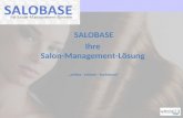 SALOBASE Ihre Salon-Management-Lösung zeitlos - einfach - funktional.