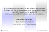 Kanton Basel-Stadt Kanton Basel-Landschaft Folie 1 Informationsveranstaltung der Kantonsapotheker BS und BL für DrogistInnen und ApothekerInnen vom 21.