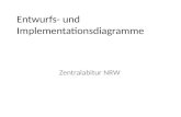 Entwurfs- und Implementationsdiagramme Zentralabitur NRW.