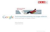 Google Confidential and Proprietary Marketingstrategien im Digitalen Zeitalter Suchmaschinenmarketing mit Google AdWords Martin Broderick Google Austria.
