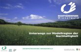 Eine Initiative der Länder Niederösterreich und Wien BIOSPHÄRENPARK WIENERWALD Unterwegs zur Modellregion der Nachhaltigkeit.