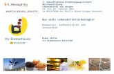Quo vadis Lebensmitteltechnologie? Kompetenz, Authentizität und Innovation Klaus Lösche ttz Bremerhaven BILB/EIBT I. Zukunftsforum Ernährungswirtschaft.
