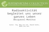 Radioaktivität begleitet uns unser ganzes Leben Becquerel-Monitor Autor: Ing. Mag.rer.nat. Ewald Grohs, Bakk.rer.nat.