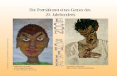 Die Porträtkunst eines Genies des 20. Jahrhunderts Schülerarbeit zum Thema: Mein zorniges Selbstporträt, © Mario Weingartner 4a HS-Horn Egon Schiele, Selbstbildnis.