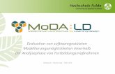 Evaluation von softwaregestützten Modellierungsmöglichkeiten innerhalb der Analysephase von Fortbildungsmaßnahmen Kolloquium - Thomas Vogt – 18.01.2012.