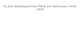 14_Die städtebaulichen Pläne von Witteveen 1925-1940.