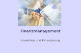Finanzmanagement Investition und Finanzierung. (c) Mag. Karin Kilian2 Die Investition Konsequenter und zielgerichteter Einsatz der Produktionsfaktoren,