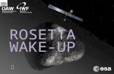 R OSETTA W AKE -U P. Programm 17 20 Begrüßung Wolfgang Baumjohann 17 30 Kometen - Bausteine des Sonnensystems Günter Kargl 18 00 Wake-Up Shout 18 00 IWF.