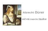 Albrecht Dürer und sein magisches Quadrat. Da sitzt sie also, Dürers MELENCOLIA, einen Hund zu ihren Füßen, inmitten von allerlei Werkzeug und Hausrat.