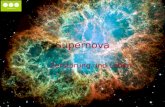Supernova Zerstörung und Leben. Enstehung Bei einer Supernova hat ein Stern keine Brennmasse mehr. Deswegen zieht er sich zusammen. Die anderen Sternschichten.