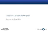 Drescher & Cie Kapitalmarkt-Update Oberursel, den 3. April 2014.