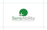 SocialPitch@Sens 2014 SensAbility – The Social Enterprise Conference Team Idee Datum Teamfoto/Logo.