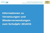 Bayerisches Staatsministerium für Bildung und Kultus, Wissenschaft und Kunst Winkel und Fläche Proportion Untertitel Informationen zu Versetzungen und.