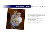 PHONOLOGIE UND LITERACYPHONOLOGIE Wuppis Abenteuerreise durch die phonologische Bewusstheit ist ein umfassendes Sprachförderprogramm für Vorschulkinder,