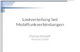 Lastverteilung bei Mobilfunkverbindungen Florian Kempff IPmotion GmbH.