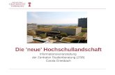 Die 'neue' Hochschullandschaft Informationsveranstaltung der Zentralen Studienberatung (ZSB) Carola Griesbach.