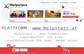 PLATTFORM:  HelpStars - Das humanitäre Jugendportal ist eine Jugendplattform für User, denen nicht egal ist, was rund um.
