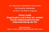 KOSIS-Verbund Urban Audit (E) Augsburg, 06.05.2002 .