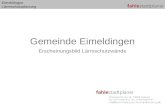 Eimeldingen Lärmschutzplanung Gemeinde Eimeldingen Erscheinungsbild Lärmschutzwände.