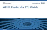 Datum WCMS-Cluster der ETH Zürich © ETH Zürich |.