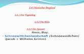 2.4) Hessisches Bergland 2.4.1 Der Vogelsberg 2.4.2 Die Rhön 2.4.3 Der Spessart Hess./Bay. - Schneewittchenlandschaft (Schneeweißchen) (Jacob + Wilhelm.