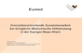Grenzüberschreitende Zusammenarbeit bei dringliche Medizinische Hilfeleistung in der Euregio Maas-Rhein Marian Ramakers Direktions- und Verwaltungsberaterin.