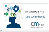 Agile ALM for Plex/2E CM MatchPoint ALM. Themen Agenda CM MatchPoint ALM Übersicht CM MatchPoint 5.2 Web und Mobile Entwicklung Agile ALM / DevOps CM.