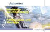Info NeuroScience Workshop - NEUROSCIENCE Fallbeispiele und Therapie.