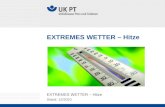 EXTREMES WETTER – Hitze Stand: 12/2010 EXTREMES WETTER – Hitze.