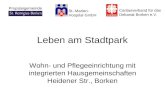 St.-Marien- Hospital GmbH Caritasverband für das Dekanat Borken e.V. Propsteigemeinde Leben am Stadtpark Wohn- und Pflegeeinrichtung mit integrierten Hausgemeinschaften.