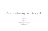 Prozessplanung und -Analytik SSP 5 LTW HS Bremerhaven K. Lösche.