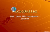 MicroDollar Das neue Micropayment- System by Telecontrol Unterhaltungselektronik AG.