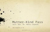 Mutter-Kind Pass Univ.-Doz. Dr. Heinz Leipold .